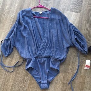 Wild pearl body suit